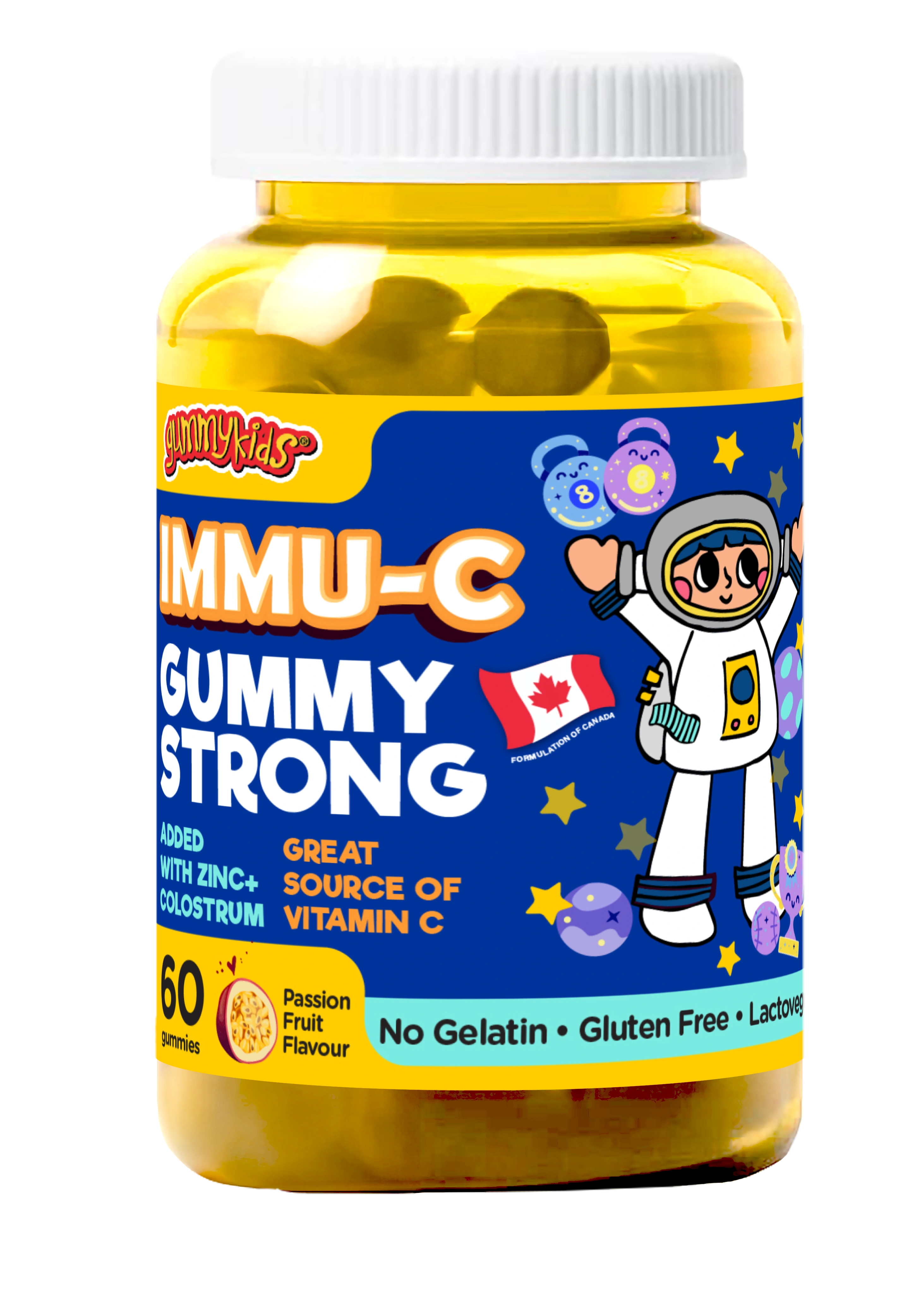 Immu-C Gummy Strong bottle